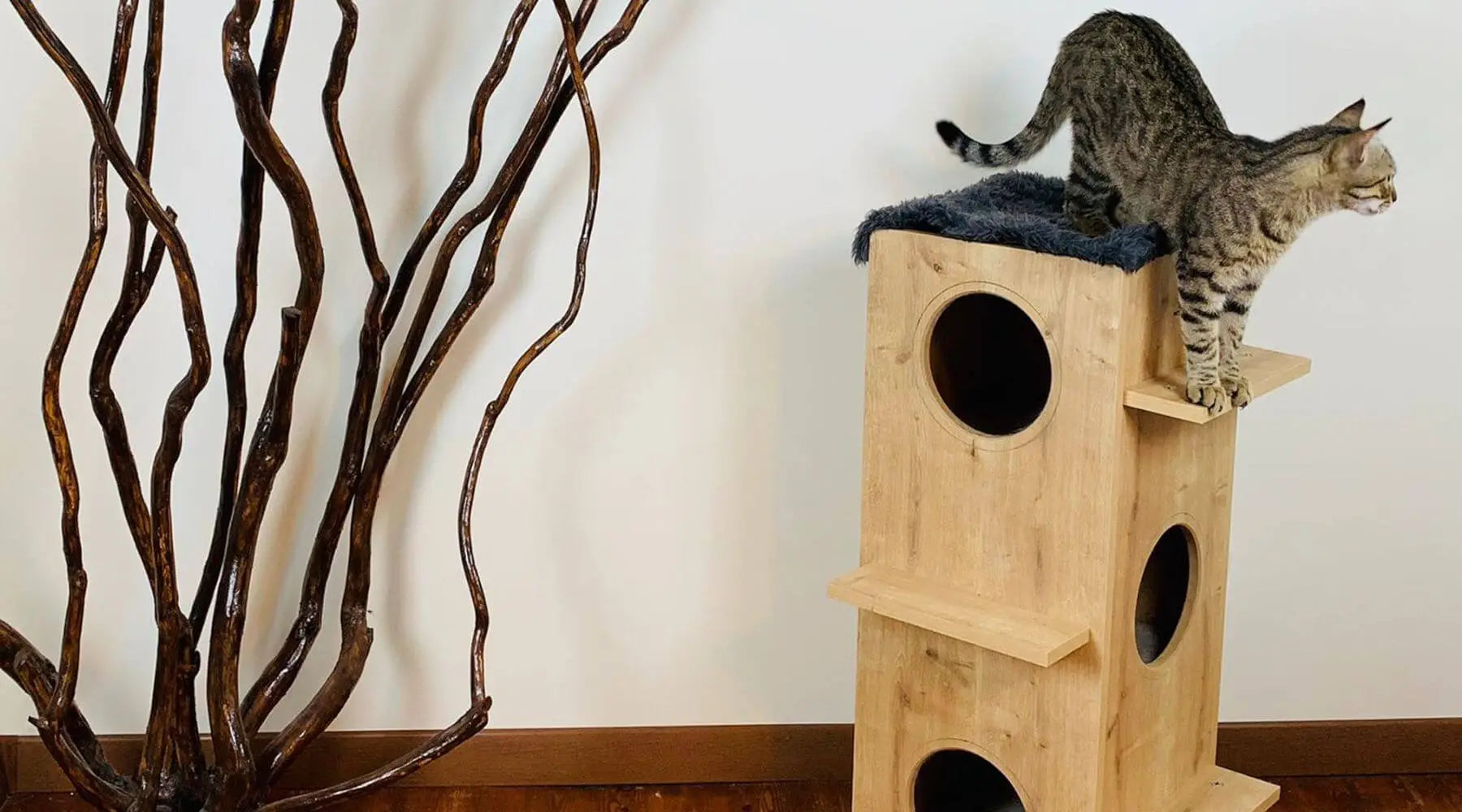 New cat top condos cat playhouse