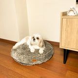Our calming dog bed is a perfect place for your pet to relax and sleep.
