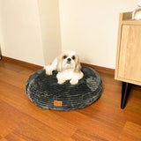 This soft, calming dog bed is made of high quality, durable materials. It provides comfort and support for your pet with a memory foam design.