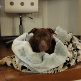 Your best friend deserves the best. This adorable bed will make them feel like they're sleeping in a Cozy Cave Dog Bed .