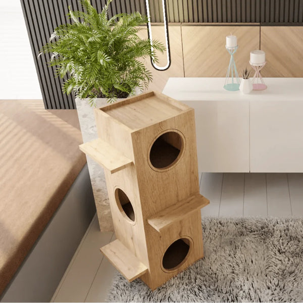 Dexter Modern Cat Tower is a must for interior design enthusiasts.