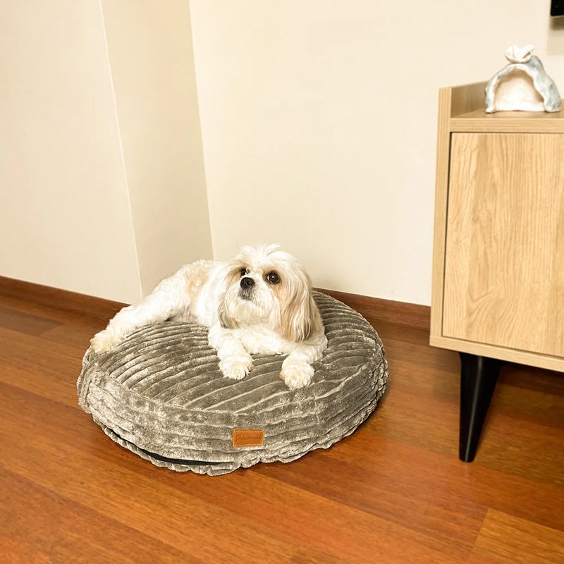 Our calming dog bed is a perfect place for your pet to relax and sleep. 