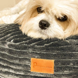 Great as a pet couch or as a pet bed, this calming dog bed will help dogs with arthritis, joint problems and senior dogs.