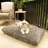Monaco Orthopedic Dog Bed is the only orthopedic dog bed with a 2-inch plush top layer of foam, providing your pet with maximum comfort and support.
