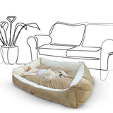 Paris Calming Dog Bed Large, xxl dog beds are the perfect way to give your dog a comfy place to rest. These large dog beds are made of high quality materials and have a durable construction.