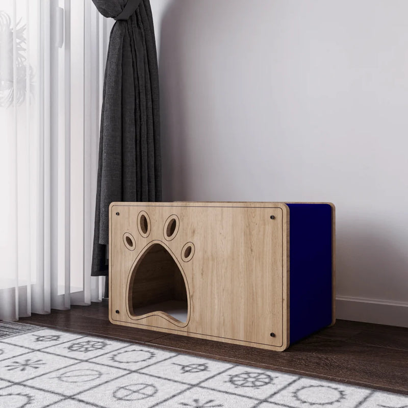Luna Cat Bunk Beds - The original and best bunk bed for cats! Made of sturdy and unique design. Fits in any space with a playful cat tree inside.