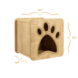 Petguin modern cat houses are durable, easy to clean and provide a warm shelter for your pet.