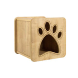 If you are looking for a modern, eco-friendly, and durable solution for your cat's litter box needs, the modern cat house is an excellent option.