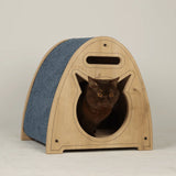 Our Cat Teepee is a great way to keep your cat entertained, and to help them stay healthy and fit.